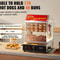 Two Tier Electric Hot Dog Steamer With Bun Warmer 1