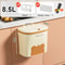 Wall Mounted Kitchen Trash Can With Lid 5
