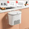 Wall Mounted Kitchen Trash Can With Lid 6