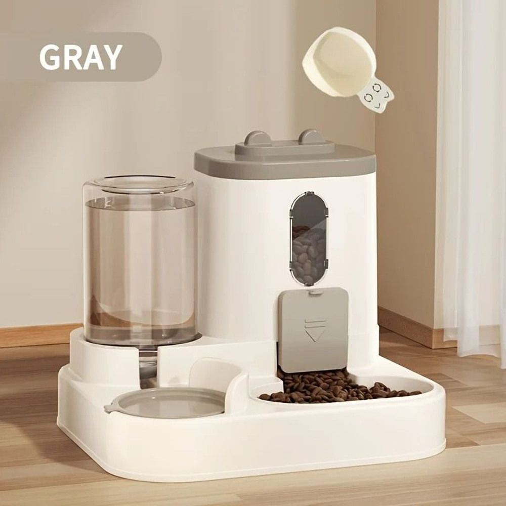 Automatic Cat Food And Water Dispenser Combo 6