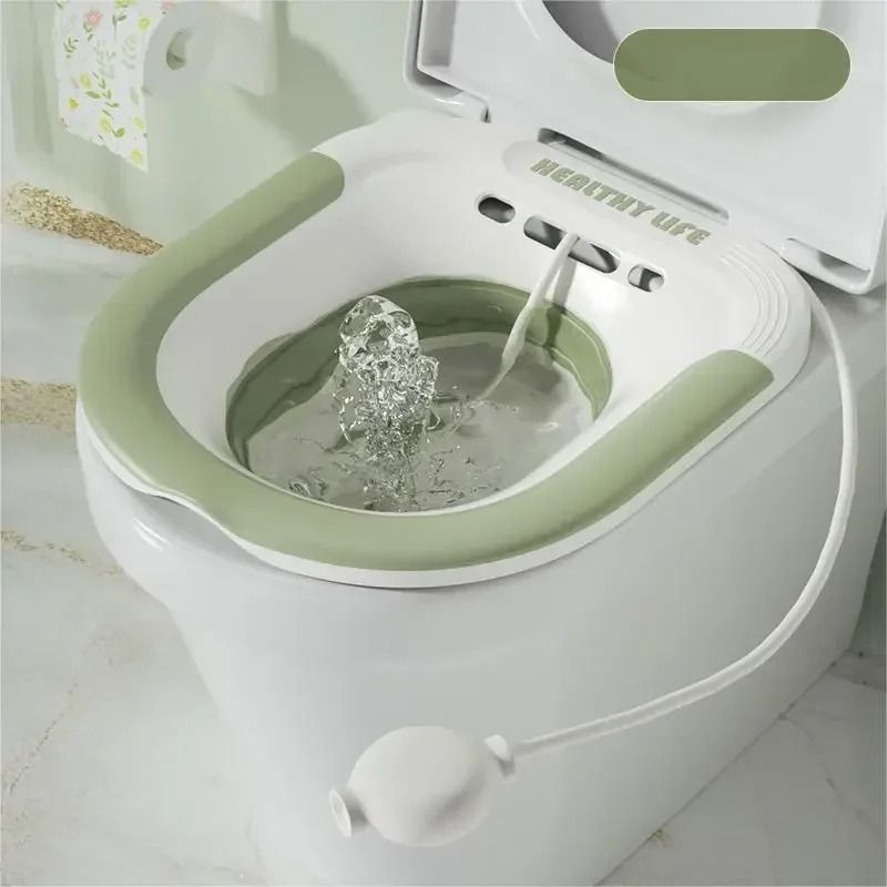 Foldable Toilet Sit Bath Basin For Pregnancy And Hemorrhoid Relief 5