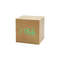 Wooden Cube Voice Control Alarm Clock 12