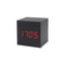 Wooden Cube Voice Control Alarm Clock 14
