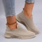 Womens Summer Breathable Mesh Flat Sneakers 4