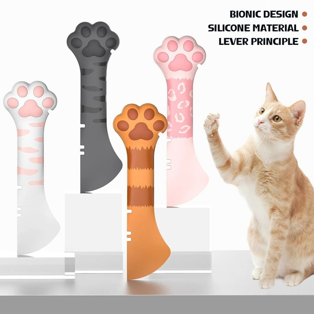 Multifunction Pet Spoon Jar Opener For Feeding Wet And Dry Food 0