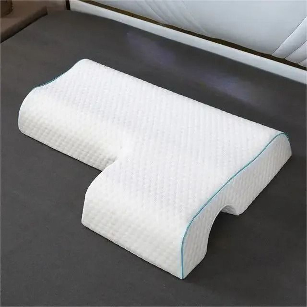 Orthopedic Memory Foam SideSleeping Pillow For Cervical Support 5