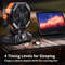 Portable Camping Fan With LED Lantern And Rechargeable Battery 1