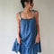 Elegant Denim Bandeau Dress For Summer Comfort 2