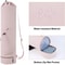 Waterproof Yoga Mat Tote With Wet Pocket And Adjustable Strap 1