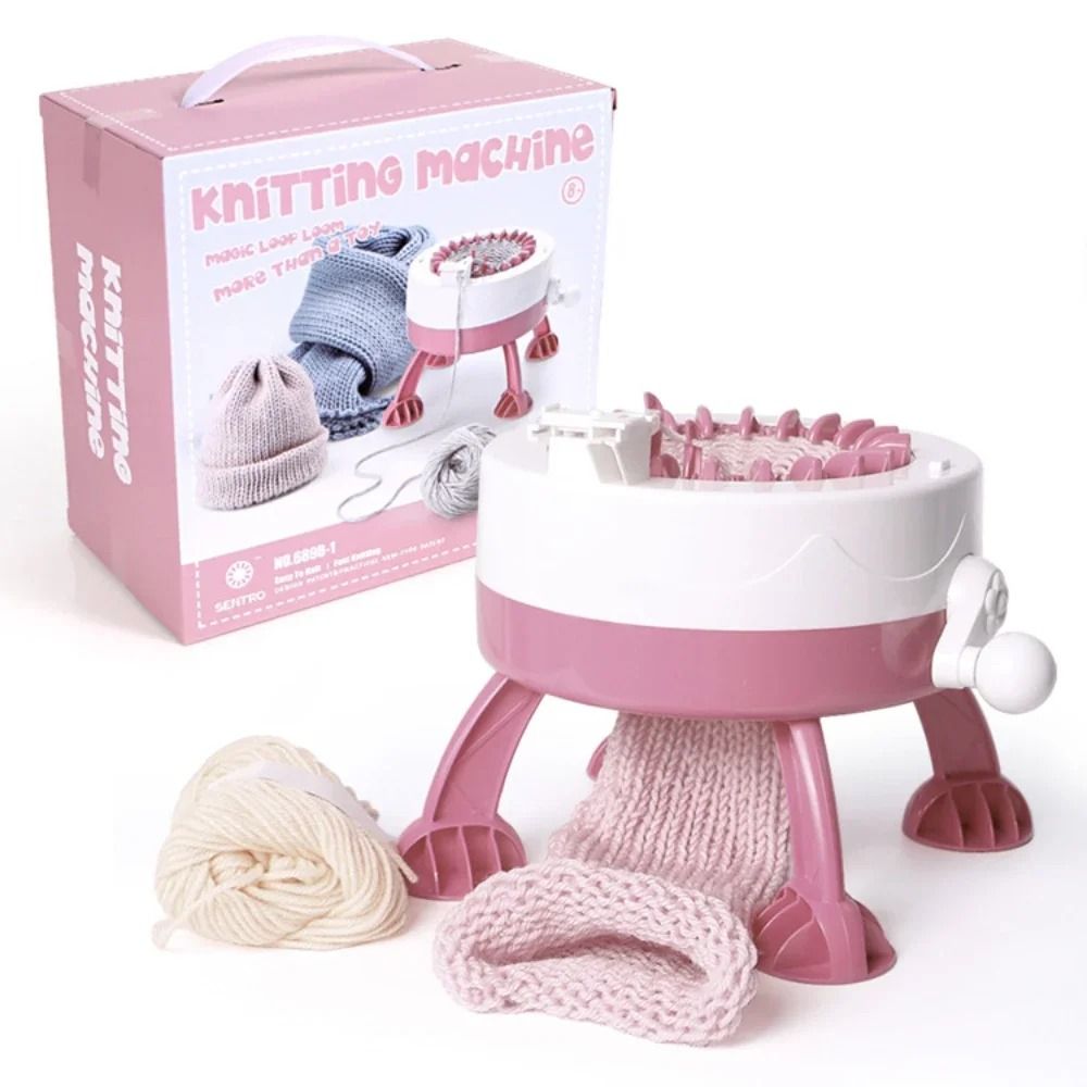 Rotary Knitting Board Kit With 22 Stitch Rotary Loom 3