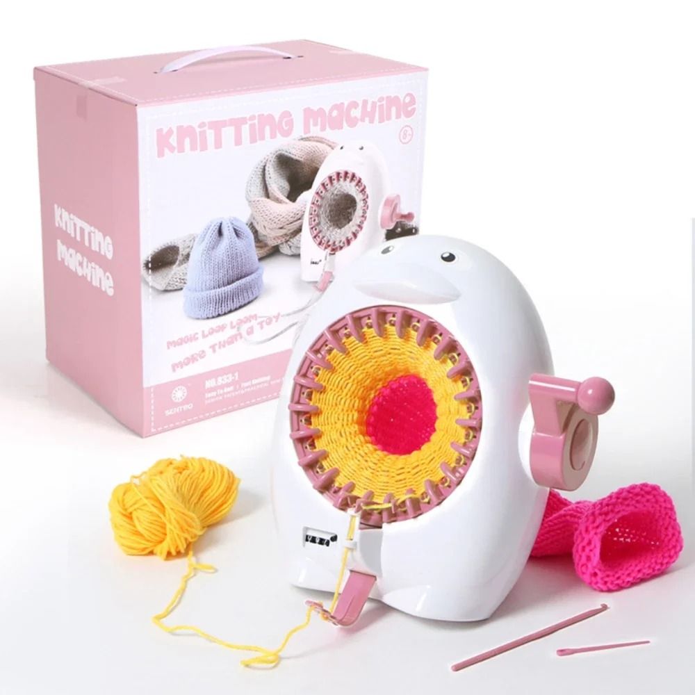 Rotary Knitting Board Kit With 22 Stitch Rotary Loom 8