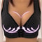 Wireless Push Up Front Closure Bra With Full Coverage For Big Busts 6