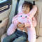 Kids Car Neck Pillow With Seat Belt Safety For Comfortable Sleep 2