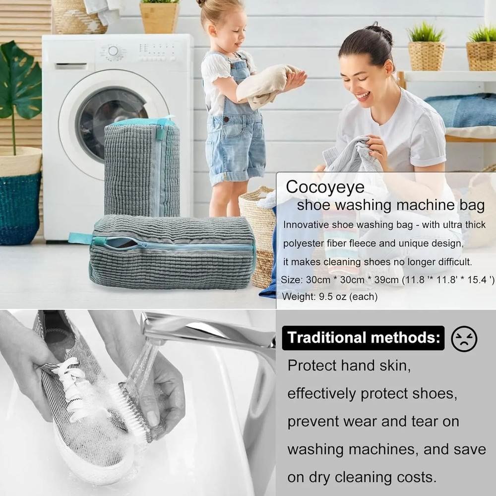 Cotton Laundry Net For Shoes And Delicates 5