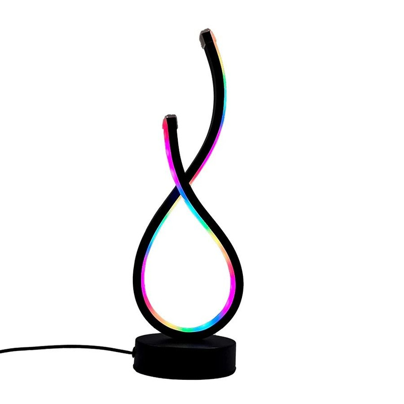 Modern USB LED Desk Lamp With Adjustable Lighting And Button Control 6