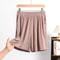 High Stretch Modal Pocket Shorts With Loose Wide Leg For Comfortable Home Wear 12