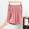 High Stretch Modal Pocket Shorts With Loose Wide Leg For Comfortable Home Wear 13