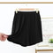 High Stretch Modal Pocket Shorts With Loose Wide Leg For Comfortable Home Wear 4