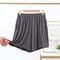 High Stretch Modal Pocket Shorts With Loose Wide Leg For Comfortable Home Wear 5