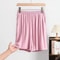High Stretch Modal Pocket Shorts With Loose Wide Leg For Comfortable Home Wear 7