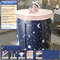 Foldable PVC Bath Bucket For Hot Bath Ice Therapy And Relaxation 8