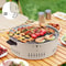 Portable Stainless Steel Korean Charcoal Grill For Outdoor Camping 1