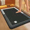 Thick Flannel Absorbent Bathroom Floor Mat 0