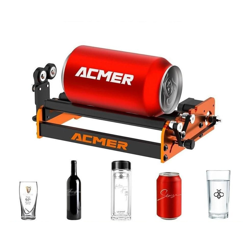Laser Rotary Roller For Engraving Cylindrical Objects 0