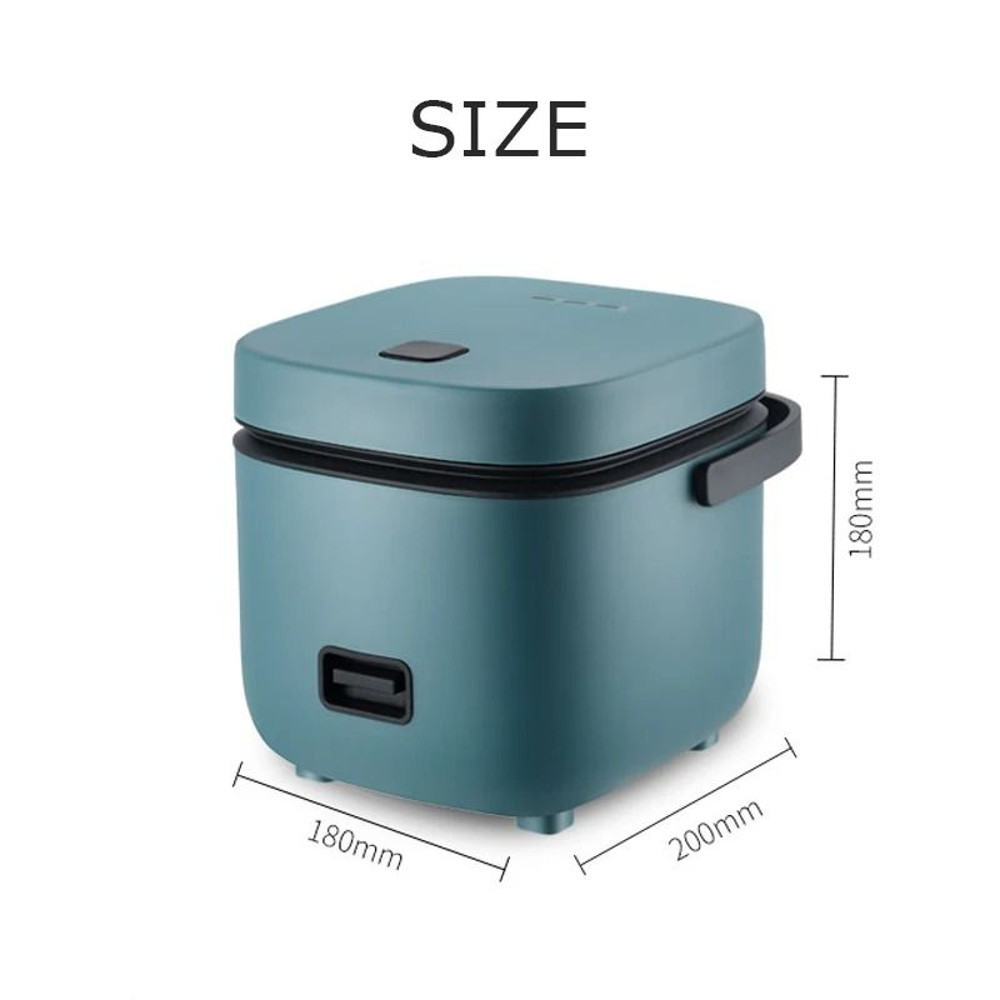 Mini Rice Cooker 12L Compact Electric Cooking Pot For One To Two People 2