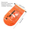 Inflatable Tow Float Dry Bag With Waist Strap For Open Water Sports 5