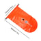 Inflatable Tow Float Dry Bag With Waist Strap For Open Water Sports 6