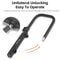West Biking Heavy Duty U Lock With Cable And Bracket 2