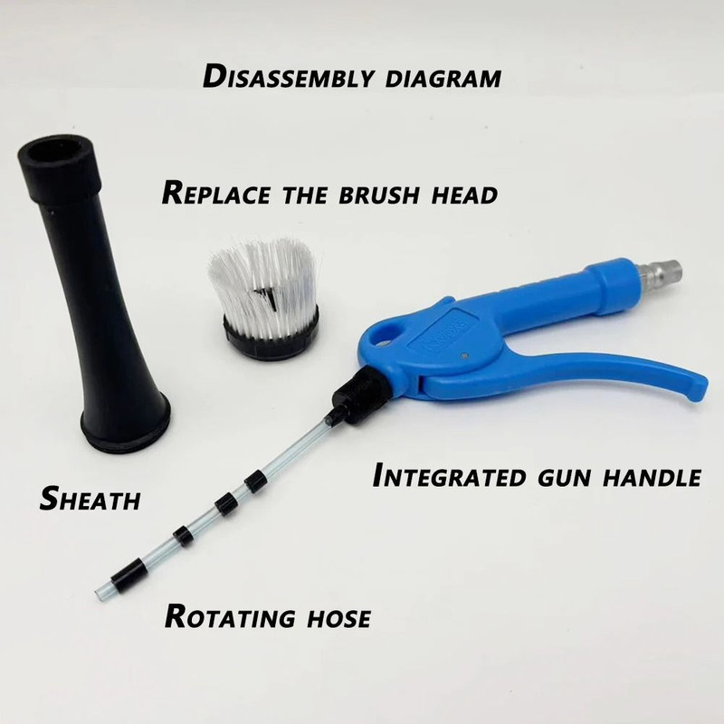 High Pressure Air Blow Car Cleaning Gun 5