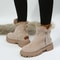 Thick Plush Faux Suede Snow Boots For Women 4