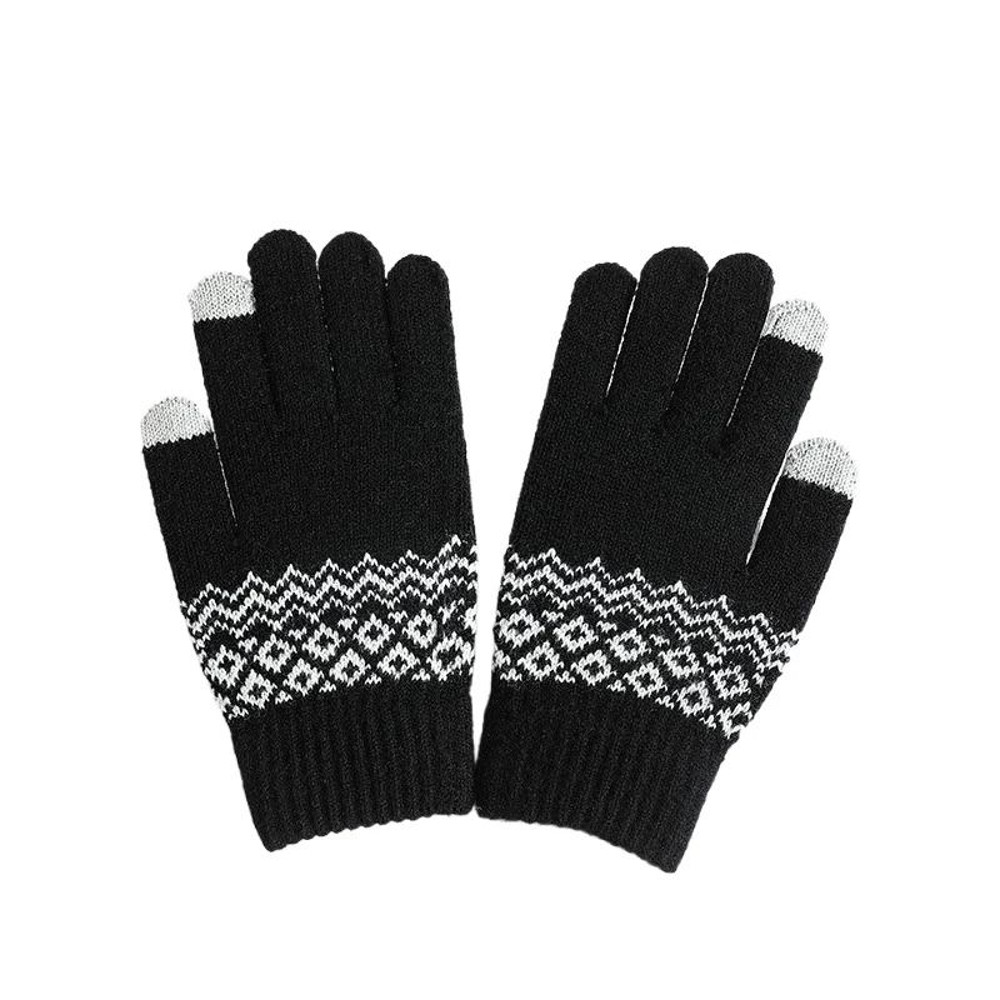Knitted Touchscreen Winter Gloves For Men And Women 4