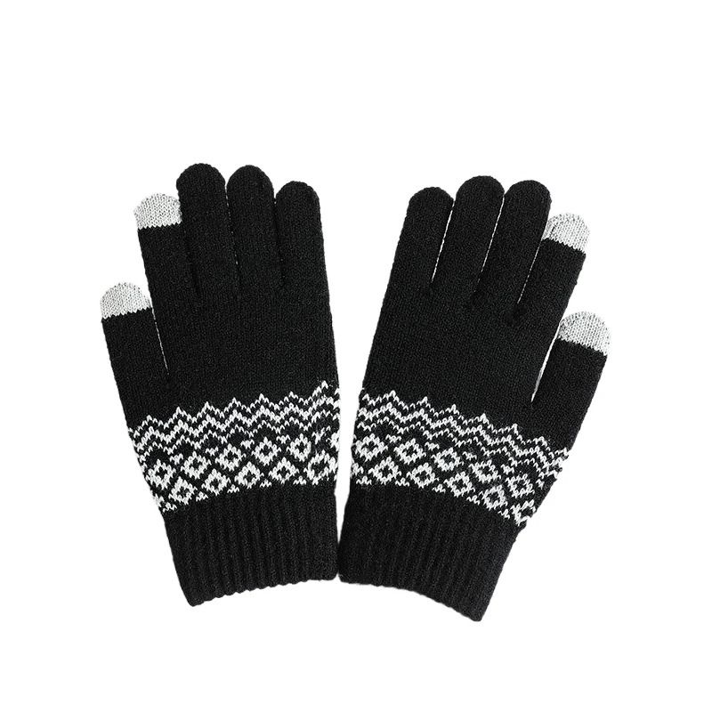 Knitted Touchscreen Winter Gloves For Men And Women 4