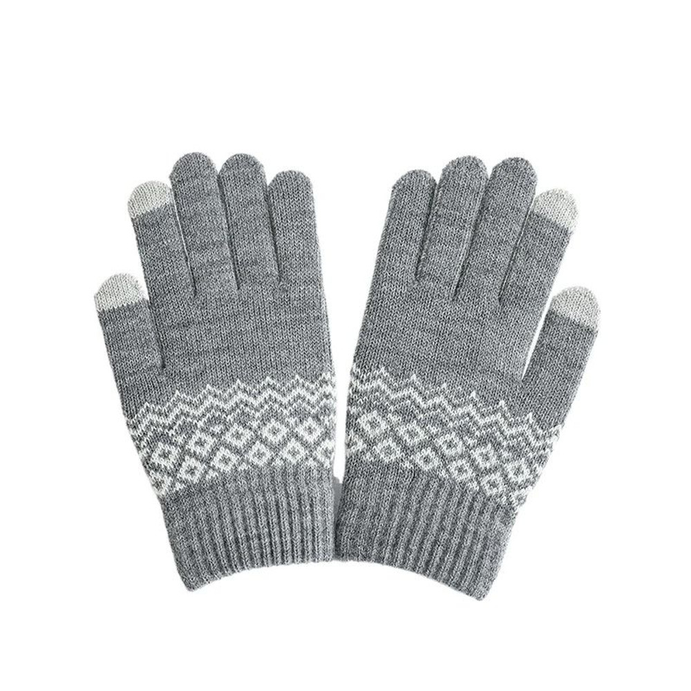 Knitted Touchscreen Winter Gloves For Men And Women 5