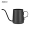 Stainless Steel Gooseneck Pour Over Coffee Pot With Narrow Spout 8