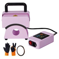 mini hat heat press machine for caps with safety base