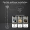 Solar Lamp Post Light With Tall Pole And Motion Sensor 3