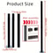 Solar Lamp Post Light With Tall Pole And Motion Sensor 16