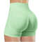 High Waisted Yoga Shorts Fashionable Solid Color Running Fitness Leggings 19