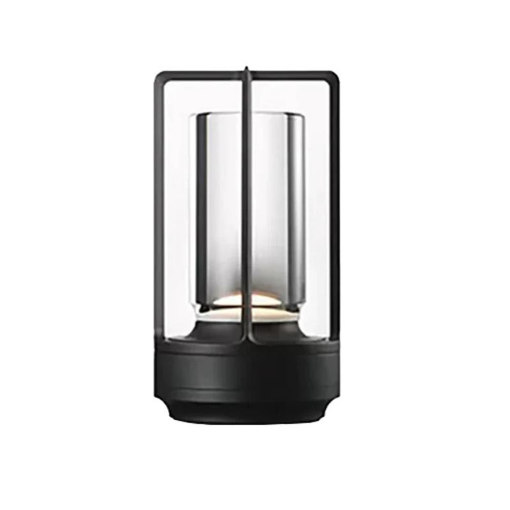 Aluminum Alloy Rechargeable Touch Table Lamp With Crystal Design 7