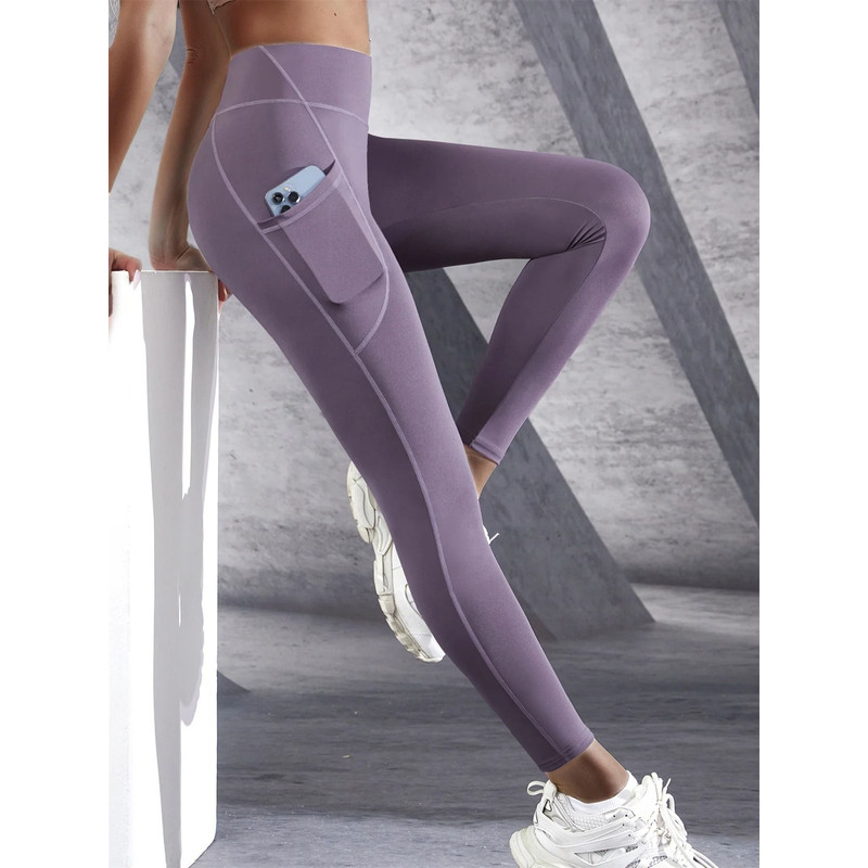 High Waist Leggings With Pockets For Women Yoga And Fitness Pants 10