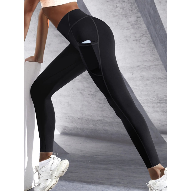 High Waist Leggings With Pockets For Women Yoga And Fitness Pants 2