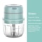 Electric Garlic Chopper USB Rechargeable Mini Food Processor 12