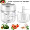 Electric Garlic Chopper USB Rechargeable Mini Food Processor 14