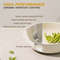 Ceramic Non Stick 21 Piece Cookware Set With Sensor Handle In Milky White 5
