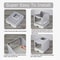 Foldable Drawer Litter Box With Scooper For Easy Cat Waste Management 4