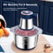 5L Electric Meat Grinder Food Crusher Vegetable Slicer Baby Food Processor 1